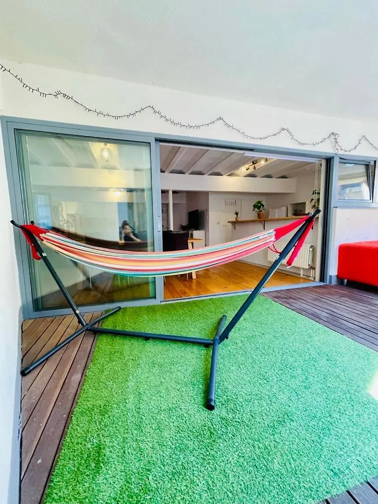 Appartement Down Town Oasis-Spacious Loft With Private Parking Bruxelles